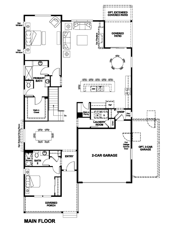 Avalon First Floor Richmond American Homes Barefoot Village Firestone Co