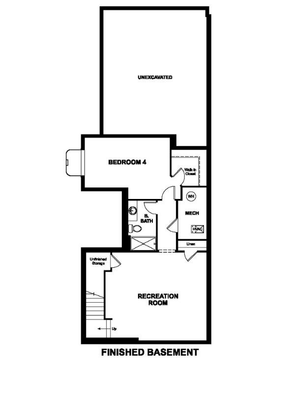 Navy 2 Basement Richmond American Homes Barefoot Village Firestone Co