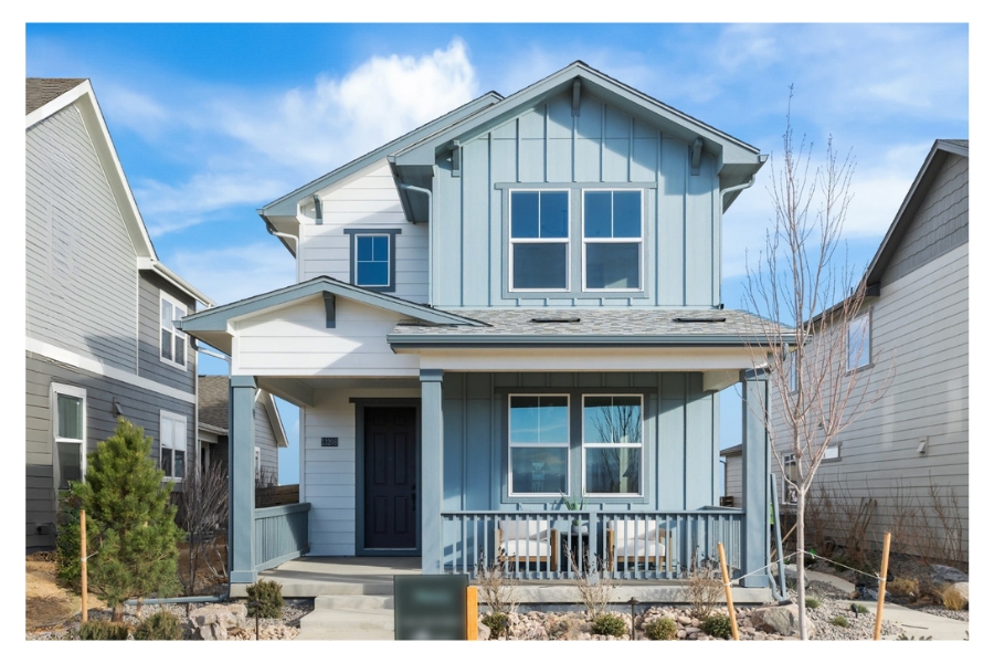 Pulte Perry MODEL HOME Framed TEMP1