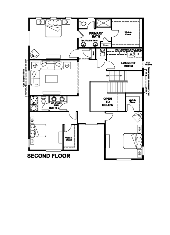 Coronado Second Floor Richmond American Homes Barefoot Village Firestone Co