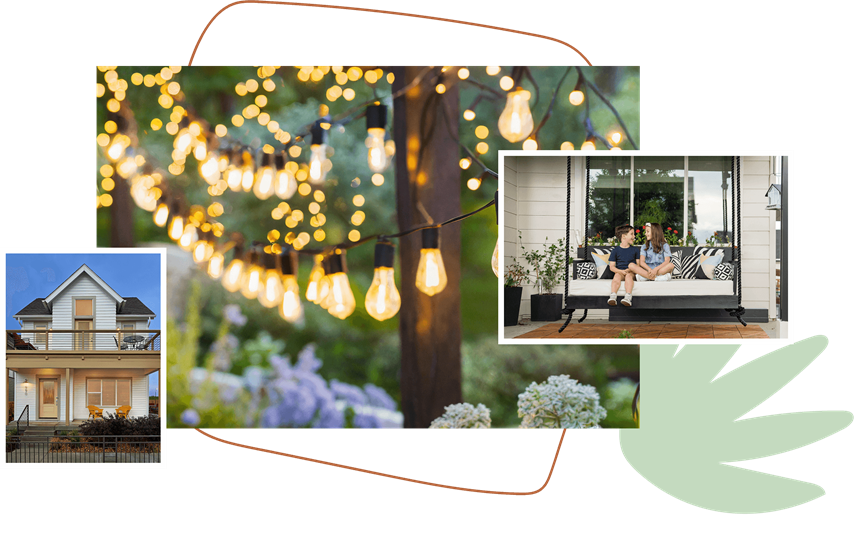 Barefoot Village Homes Photo Collage