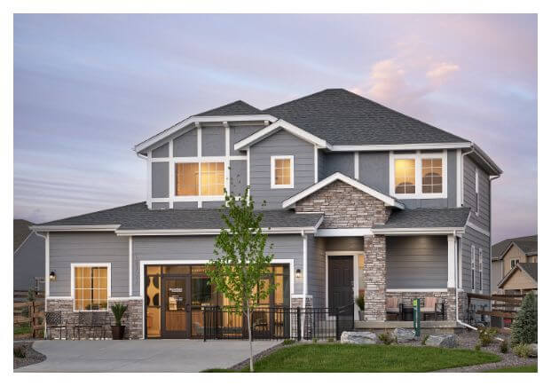 Mosaic Portfolio by Brookfield Residential in Barefoot Lakes Community Firestone Colorado