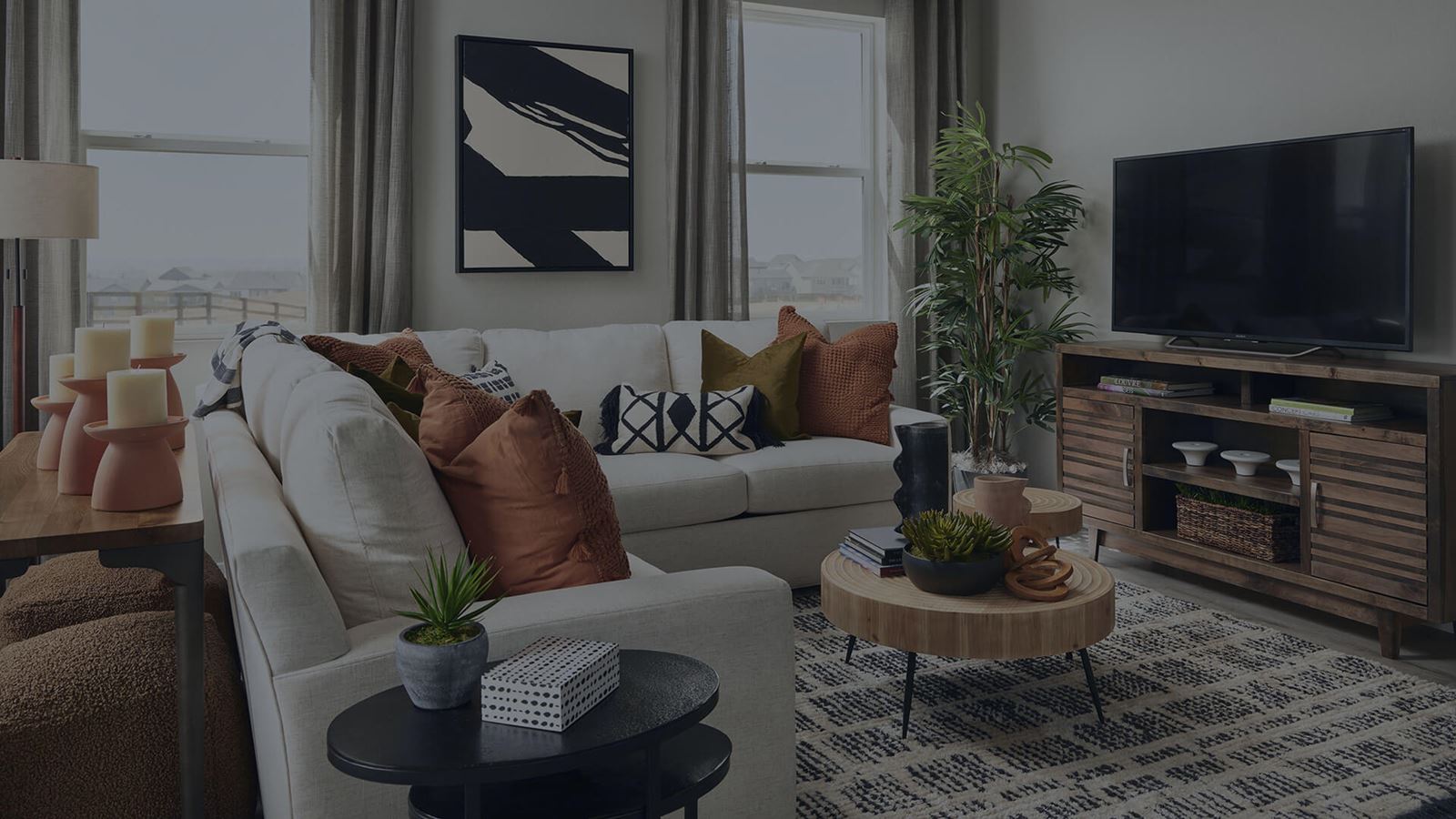 Model home in Barefoot Lakes community Firestone, Colorado