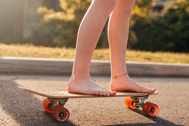 Barefoot Lakes Community Resident Skateboarding Firestone Colorado