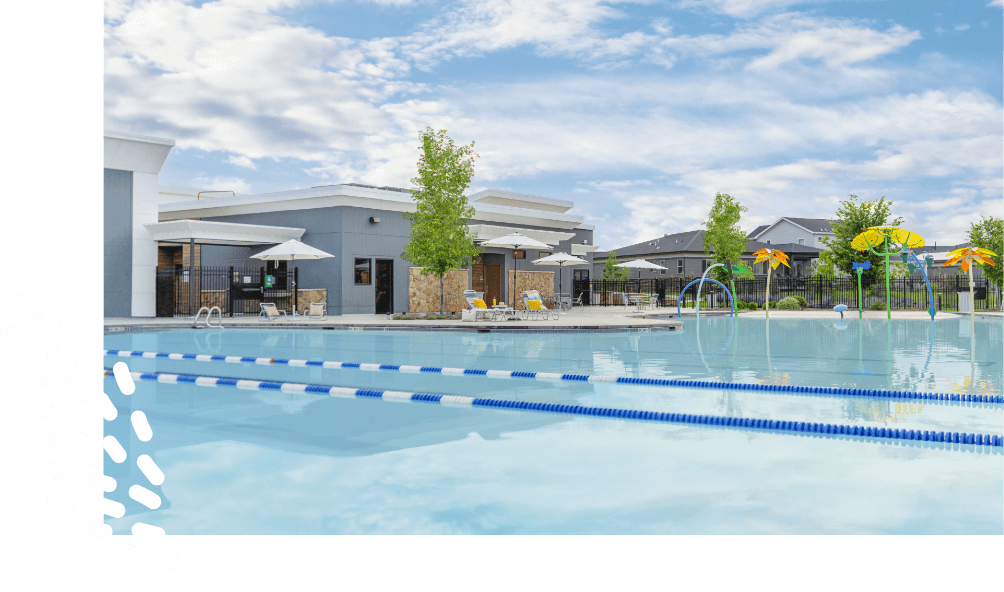 Barefoot Lakes Amenity Center Swimming Pool in Firestone Colorado