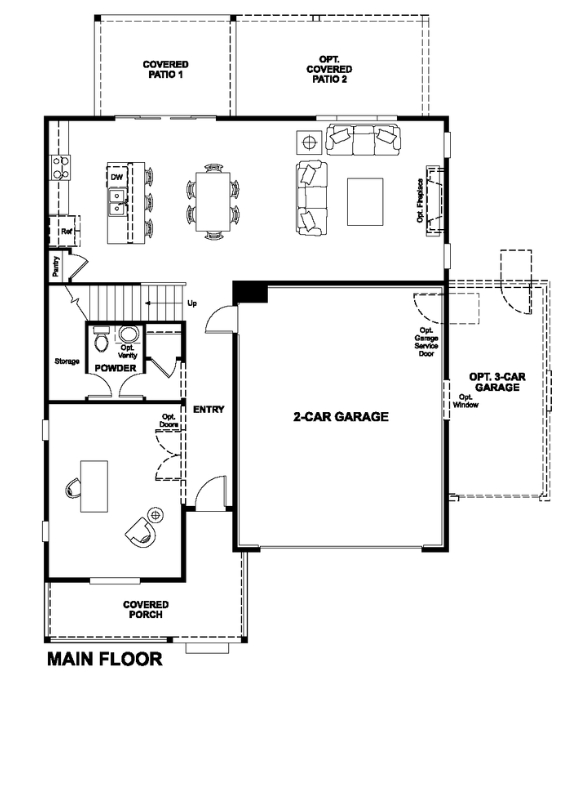 Tourmaline First Floor Richmond American Homes Barefoot Village Firestone Co