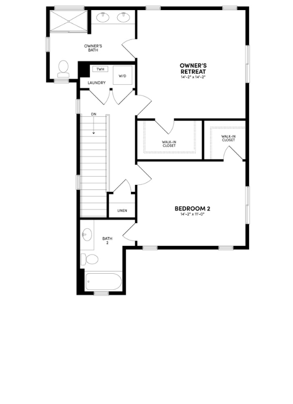Canvas One Second Floor Brookfield Residential Barefoot Village Firestone Co