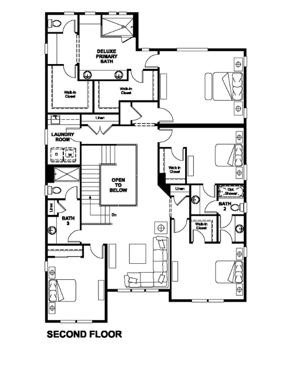 Sage Second Floor Richmond American Homes Barefoot Village Firestone Co