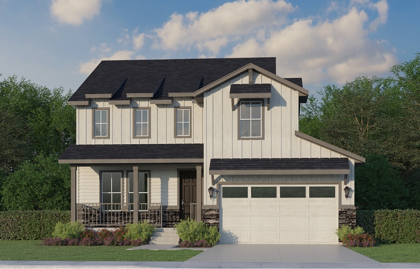 American Legend Barefoot Lakes V435 Elevation C Stone