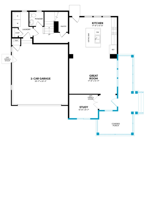 Canvas Three First Floor Side Entry Brookfield Residential Barefoot Village Firestone Co