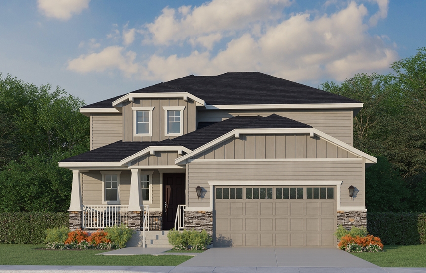 American Legend Barefoot Lakes V432 Elevation B