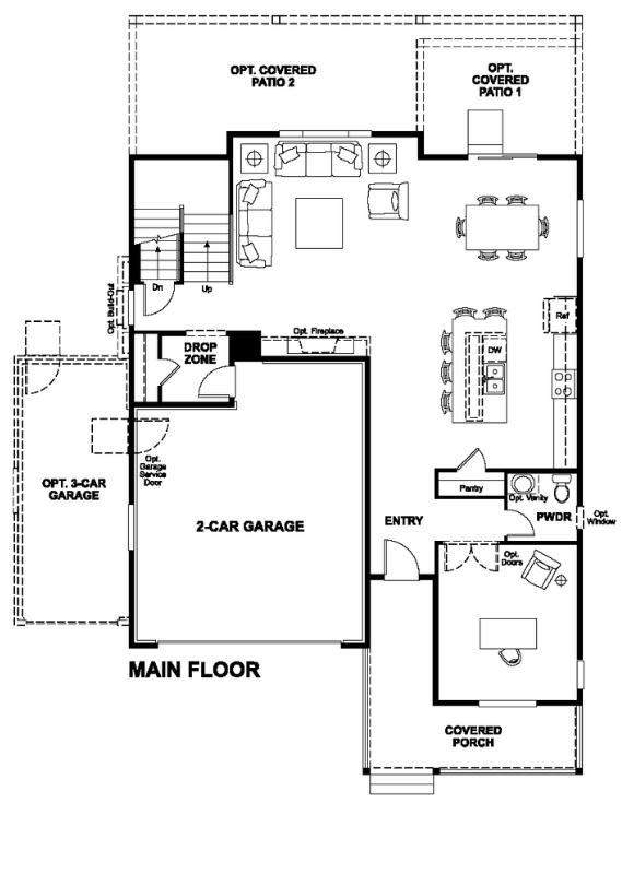 Hopewell First Floor Richmond American Homes Barefoot Village Firestone Co