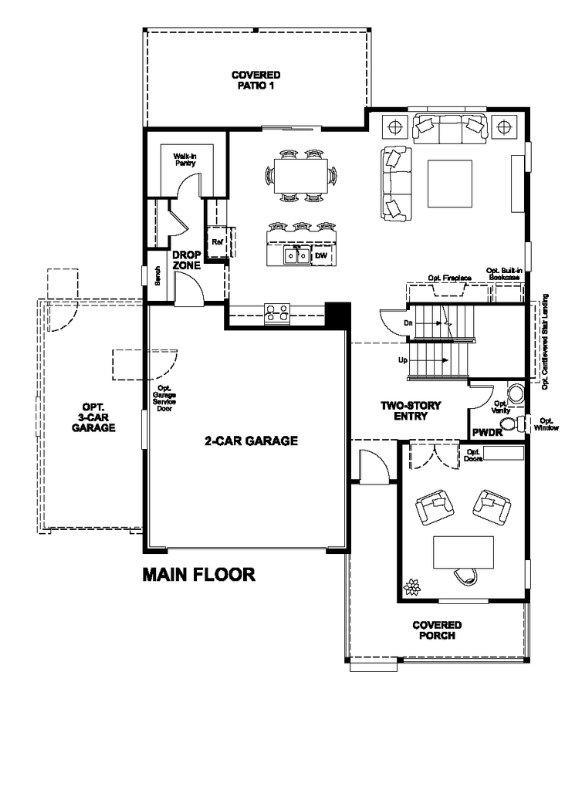 Coronado First Floor Richmond American Homes Barefoot Village Firestone Co