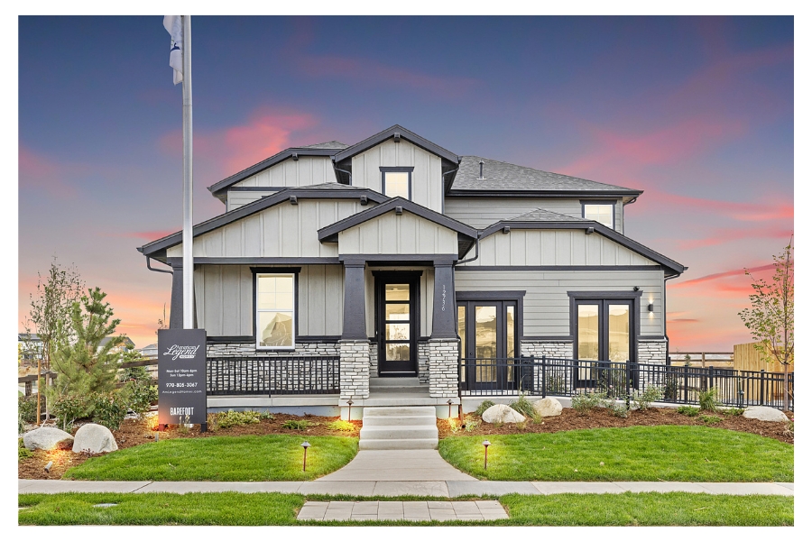 American Legend Homes V433 MODEL HOME Framed