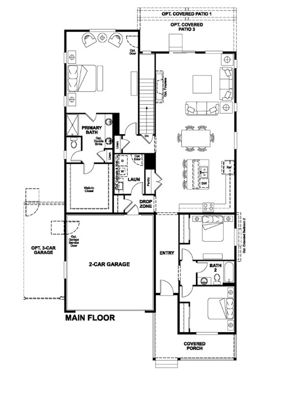 Arlington First Floor Richmond American Homes Barefoot Village Firestone Co