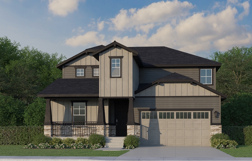 American Legend Barefoot Lakes V433 Elevation B