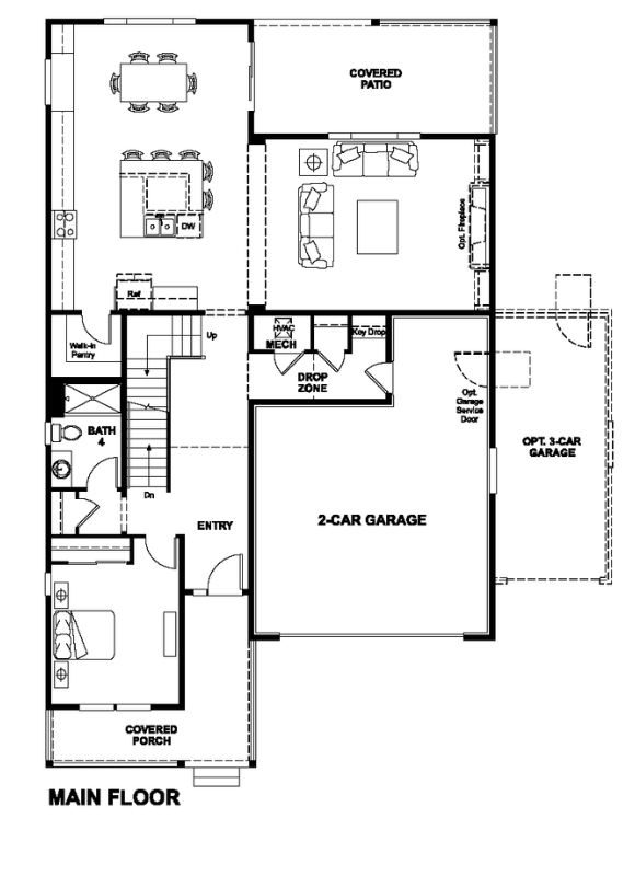 Sage First Floor Richmond American Homes Barefoot Village Firestone Co