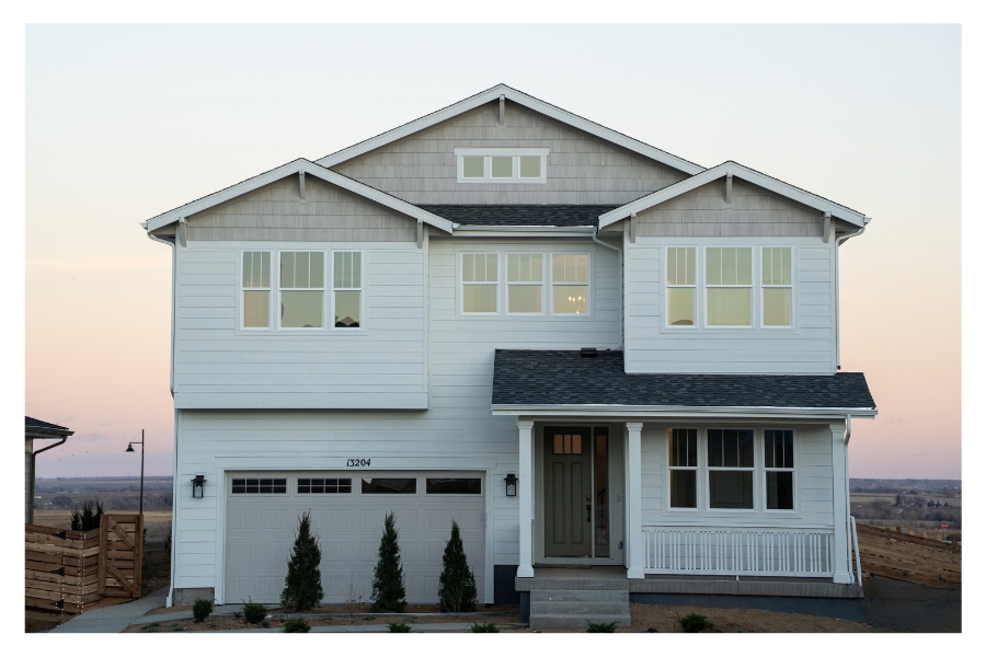 Sage MODEL HOME Richmond American Framed