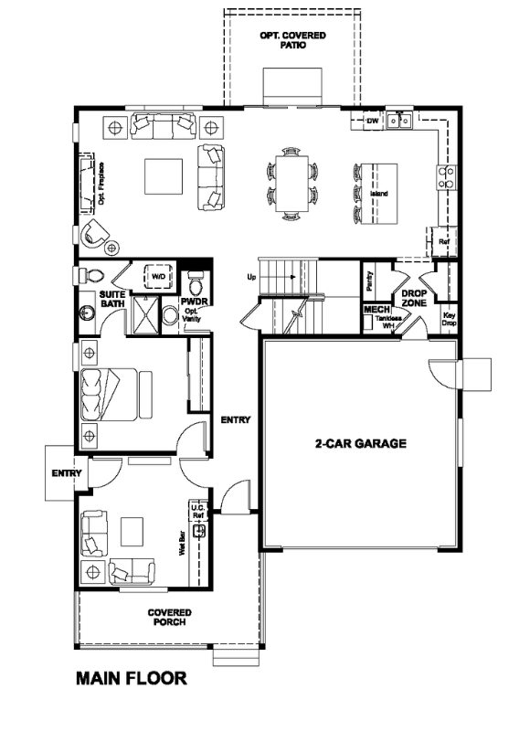 Palmetto First Floor Richmond American Homes Barefoot Village Firestone Co