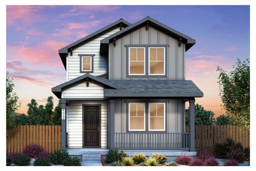 Pulte Perry MODEL HOME Framed