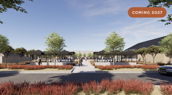 Rendering of The Square Amenity Center in Barefoot Village