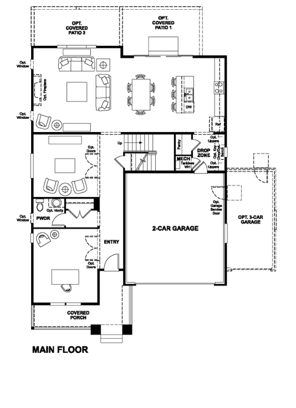 Ammolite First Floor Richmond American Homes Barefoot Village Firestone Co